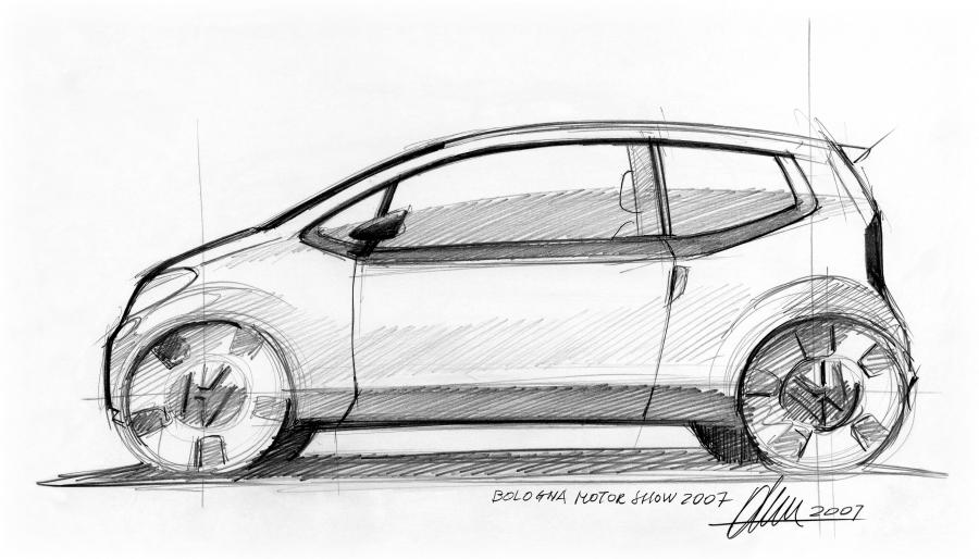  Volkswagen up! Concept 2007 года  (фото 22 из 27)